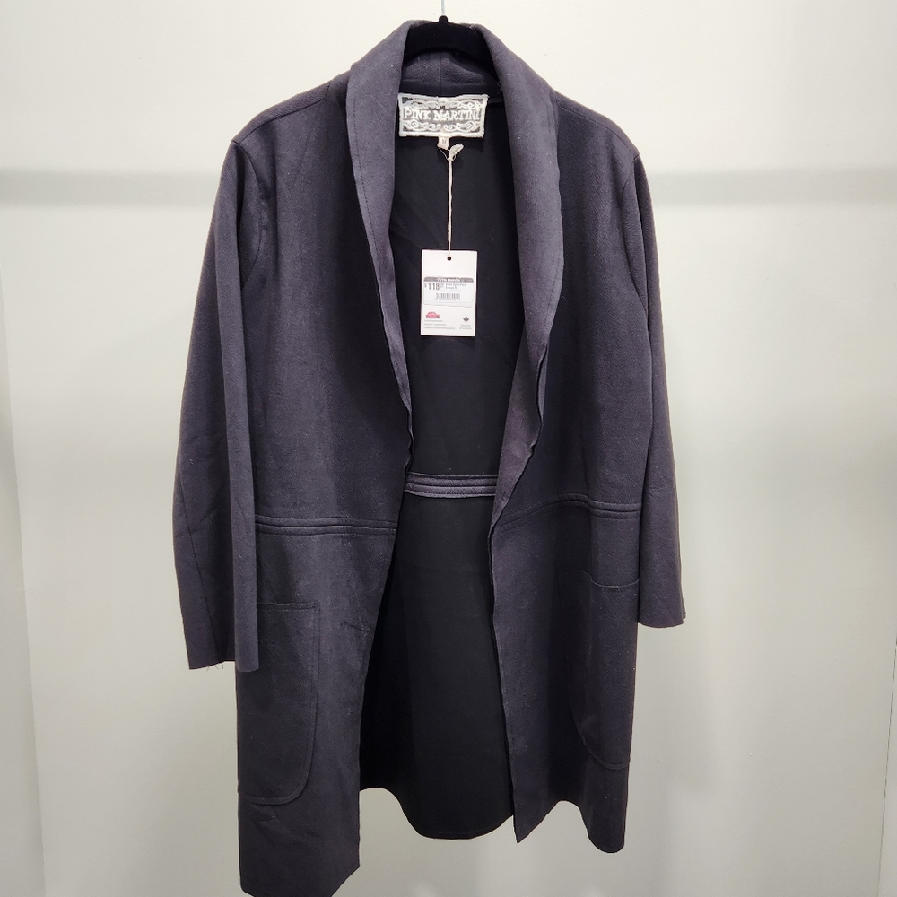 NWT Pink Martini Jacket/Blazer, Size M, Black/Grey.